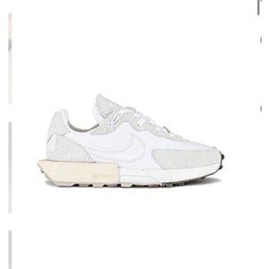 Nike Fontanka Waffle Sneaker in White, Phantom, Fossil Stone, & Coconut